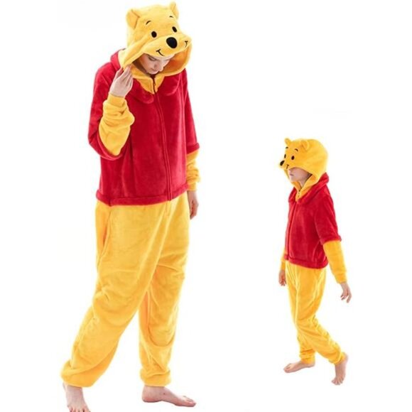 Snug Fit Unisex Adult Onesie Pajamas Costume Sleepwear